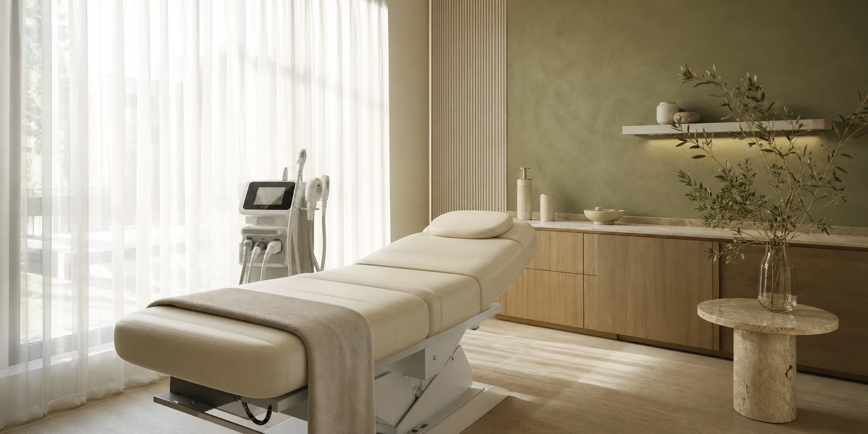 Sala de atendimento Essenza Clinic
